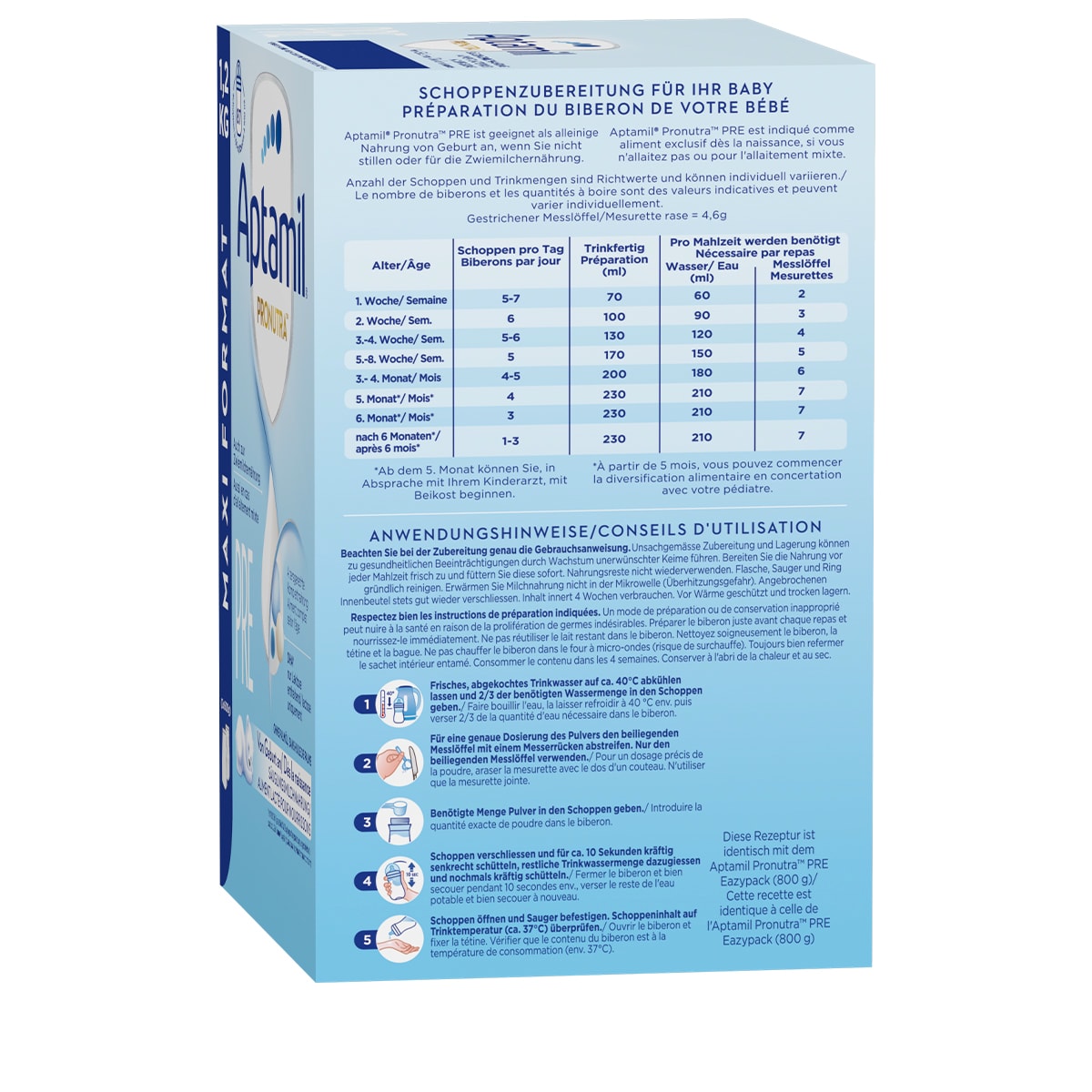 Aliment Lacté Pour Nourrissons Format Maxi