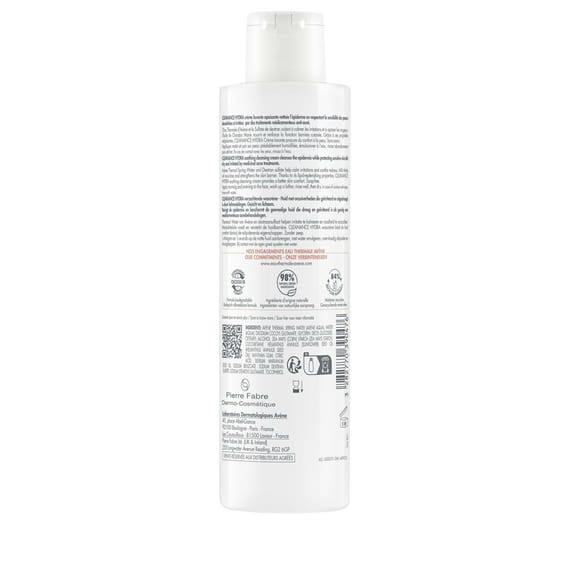 Crème nettoyante hydratante pour traitements contre l’acné