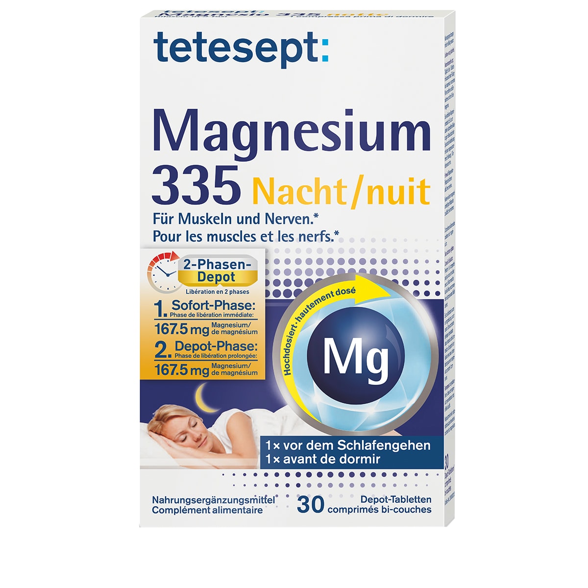 Magnesium 335 Nacht - 30 Depot Tabletten