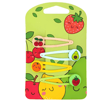 Haarspangen-Set Obst