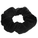 Scunchy, velvateen, black