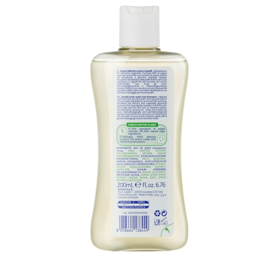 Mildes Duschgel und Shampoo
