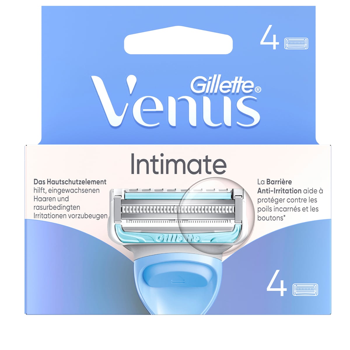 System Blades For The Intimate Area - 4 pcs.