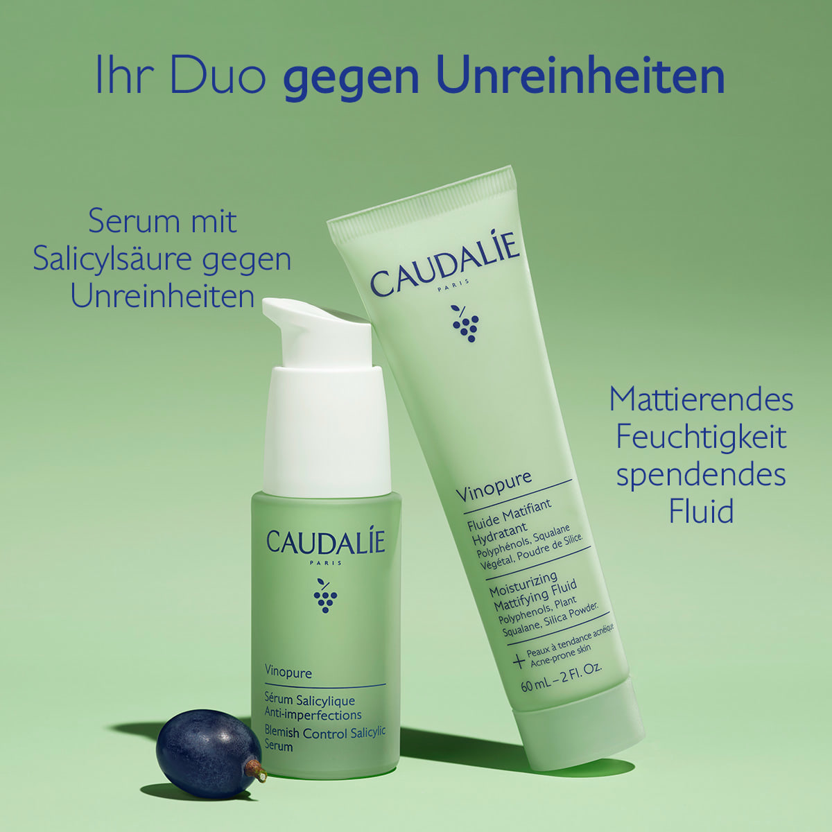 Mattierendes Feuchtigkeitspendendes Fluid