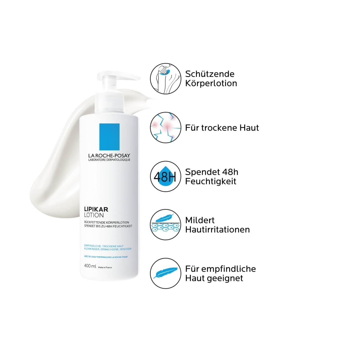 Body lotion for dry skin