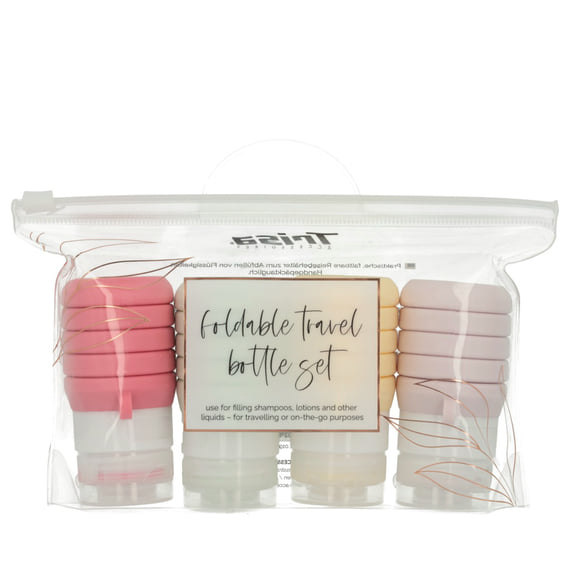 Foldable Travel Bottle Set