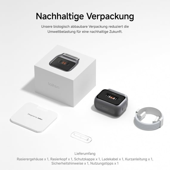 P3 Pro Silber Rasierer