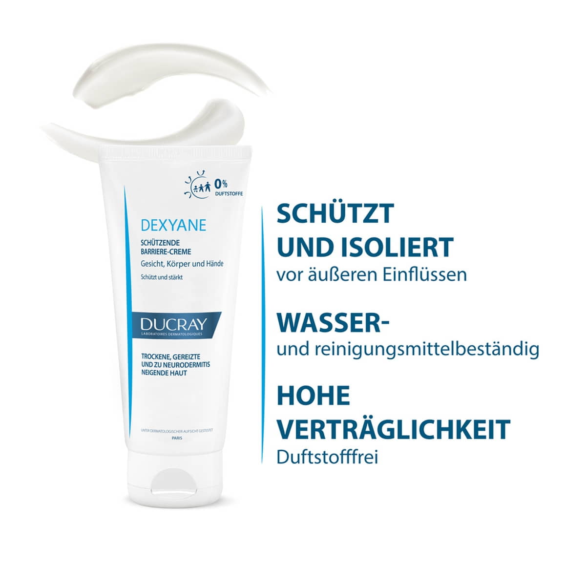 Schützende Barriere-Creme bei Exzemen