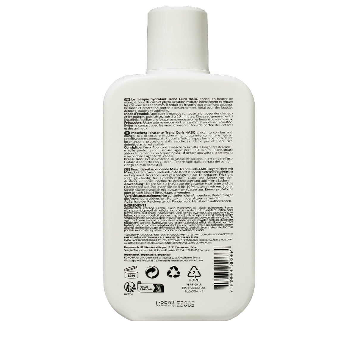 4ABC Masque Hydratant