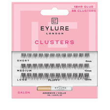 Wimpern Clusters – Black Fluffy