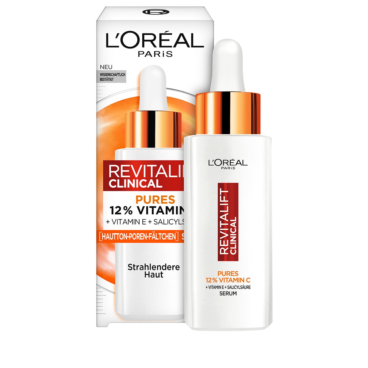 Clinical 12% Sérum Vitamine C Pure (+ Vitamine E + Acide Salicylique)