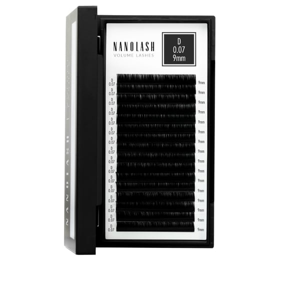 Volume Lashes 0.07 D 9 mm