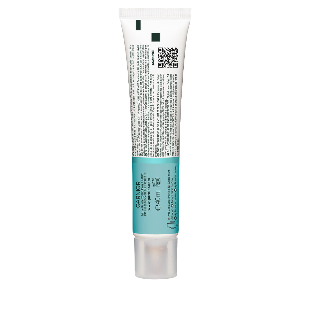 BHA + Niacinamide Daily-UV Anti-Imperfections Fluid Invisible + Matt SPF 50+