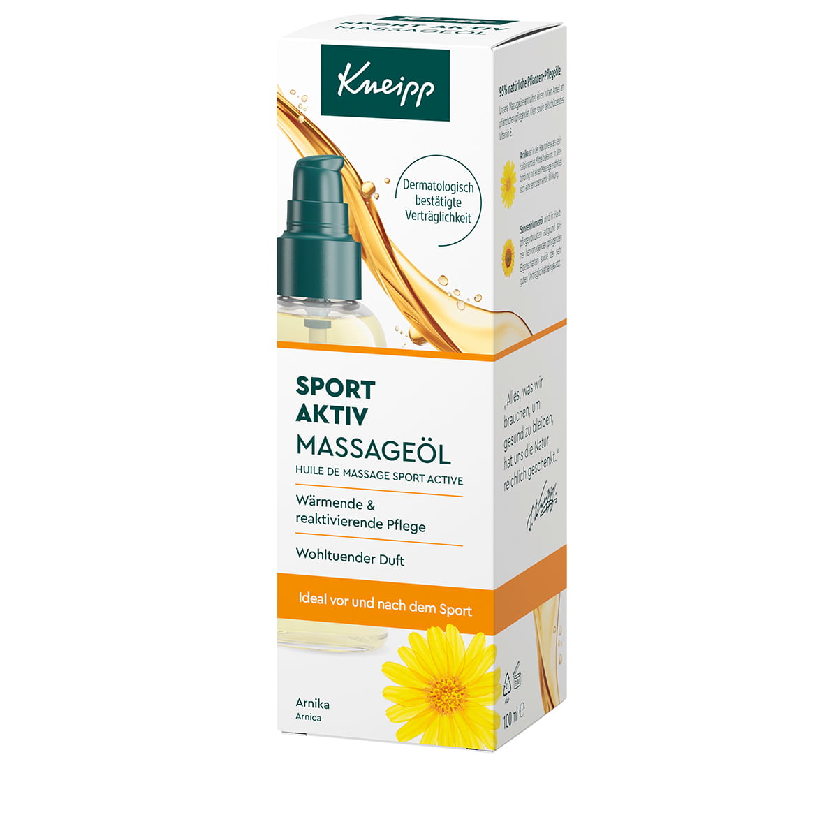 Olio da Massaggio Sport Active