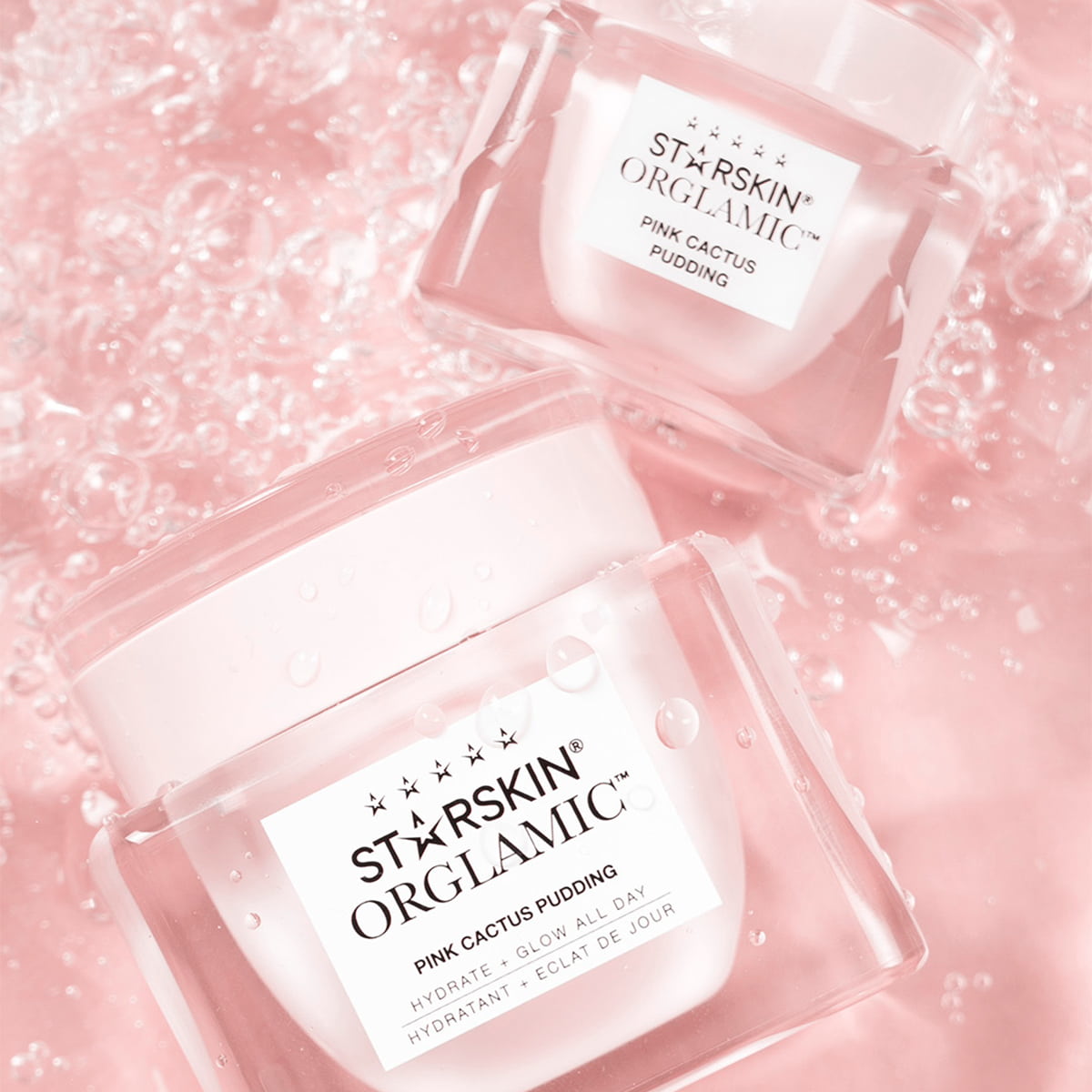 Orglamic Pink Cactus Hydrating & Glow Mini Pudding