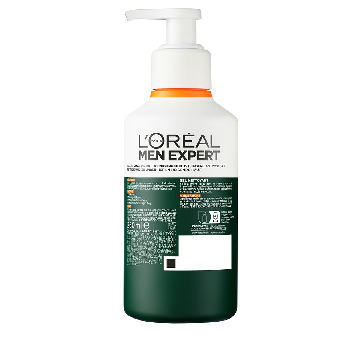Gel detergente Derma Control