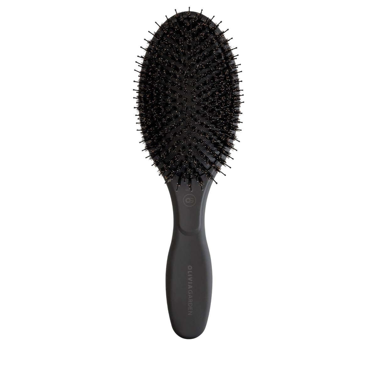 Expert Care Oval Boar & Nylon Bristles Black Label