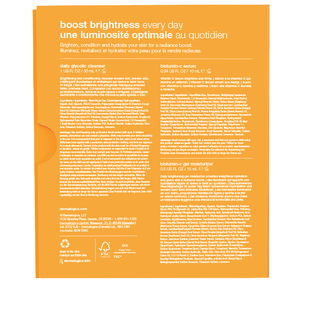 Daily Brightness Booster Kit