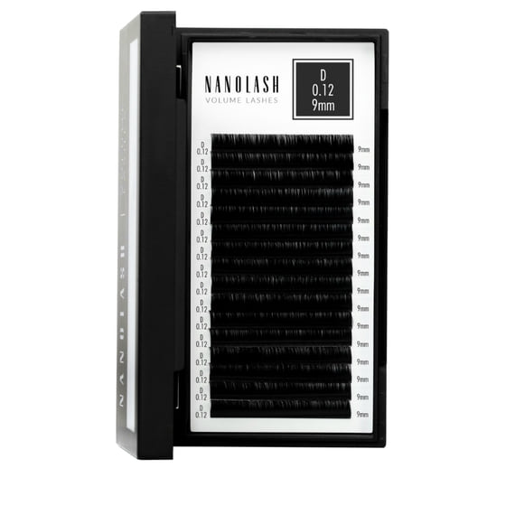 Volume Lashes 0.12 D 9 mm