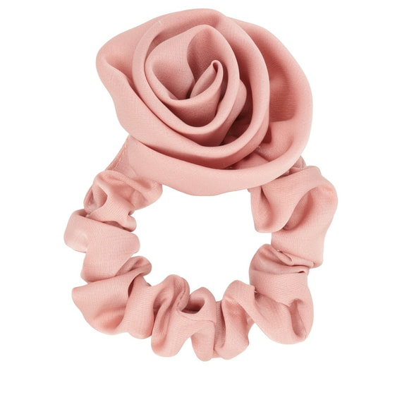 Rose On Scrunchie