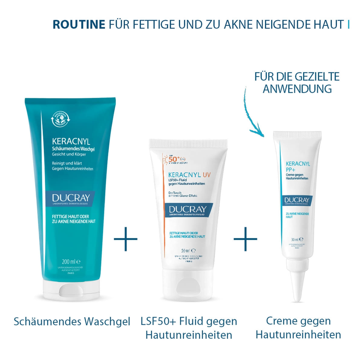 UV Fluid gegen Hautunreinheiten SPF50+