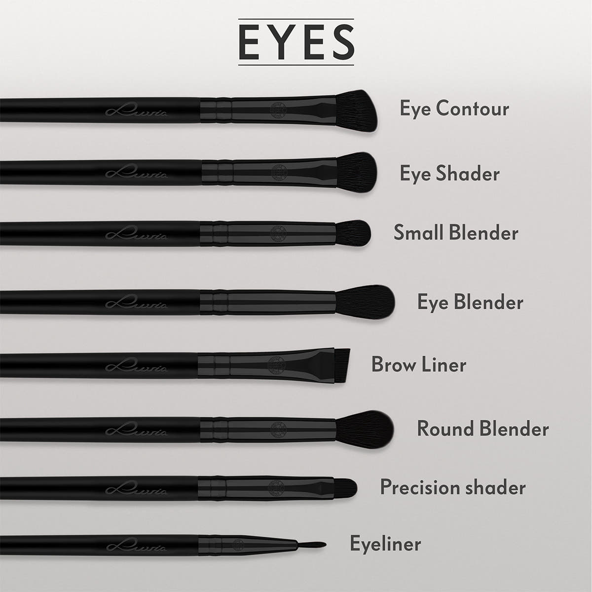 Prime Vegan Pro Brush Set - Black