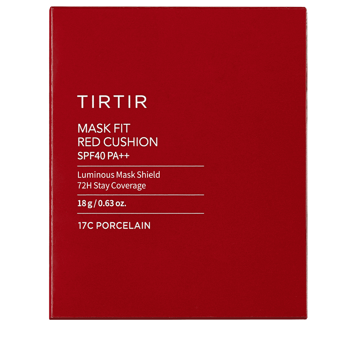 Mask Fit Red Cushion