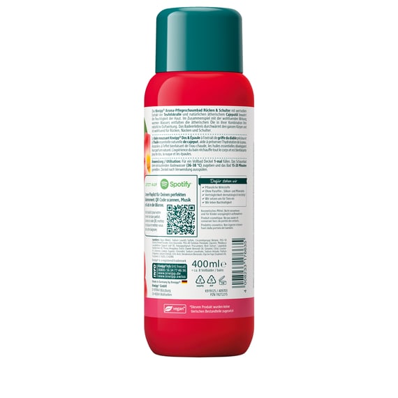 Aroma Care Foam Bath Back & Shoulder
