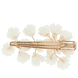 Clip À Cheveux Avec Petites Fleurs Blanches
