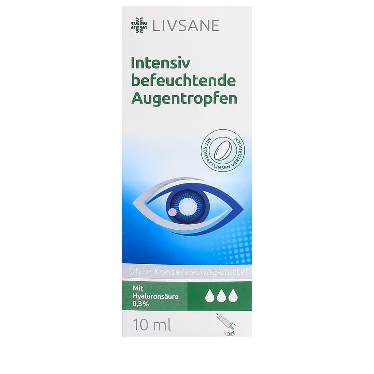 Gocce oculari idratanti intensive