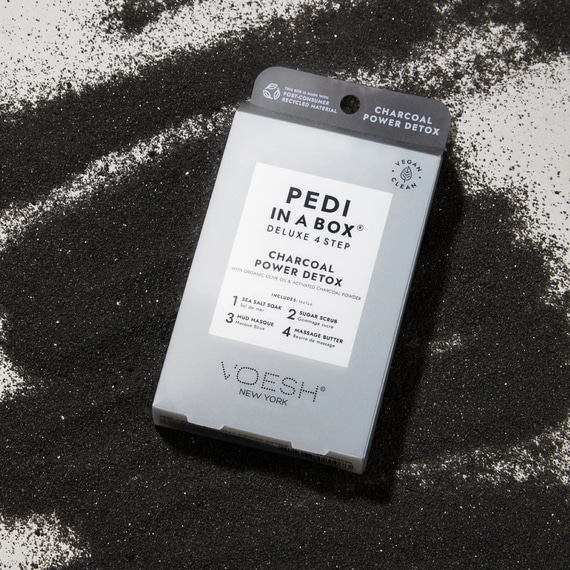 Pedi in a Box (4 Step) Charcoal Power
