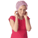 Hairstyle Veil Triangular Pink