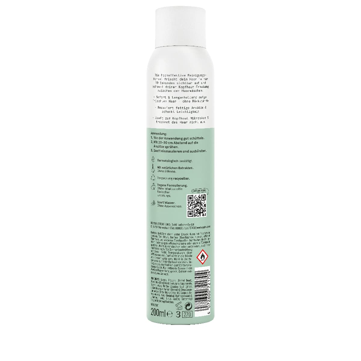 30 Sekunden Trockenshampoo – Pure Frische