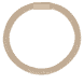 Haargummiset mit Deko - Beige