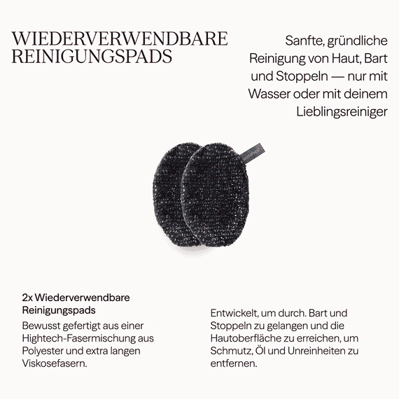 Wiederverwendbare Reinigungspads 2er Set