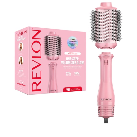 Revlon Hot Air Brush ONE-STEP Volumiser Glow