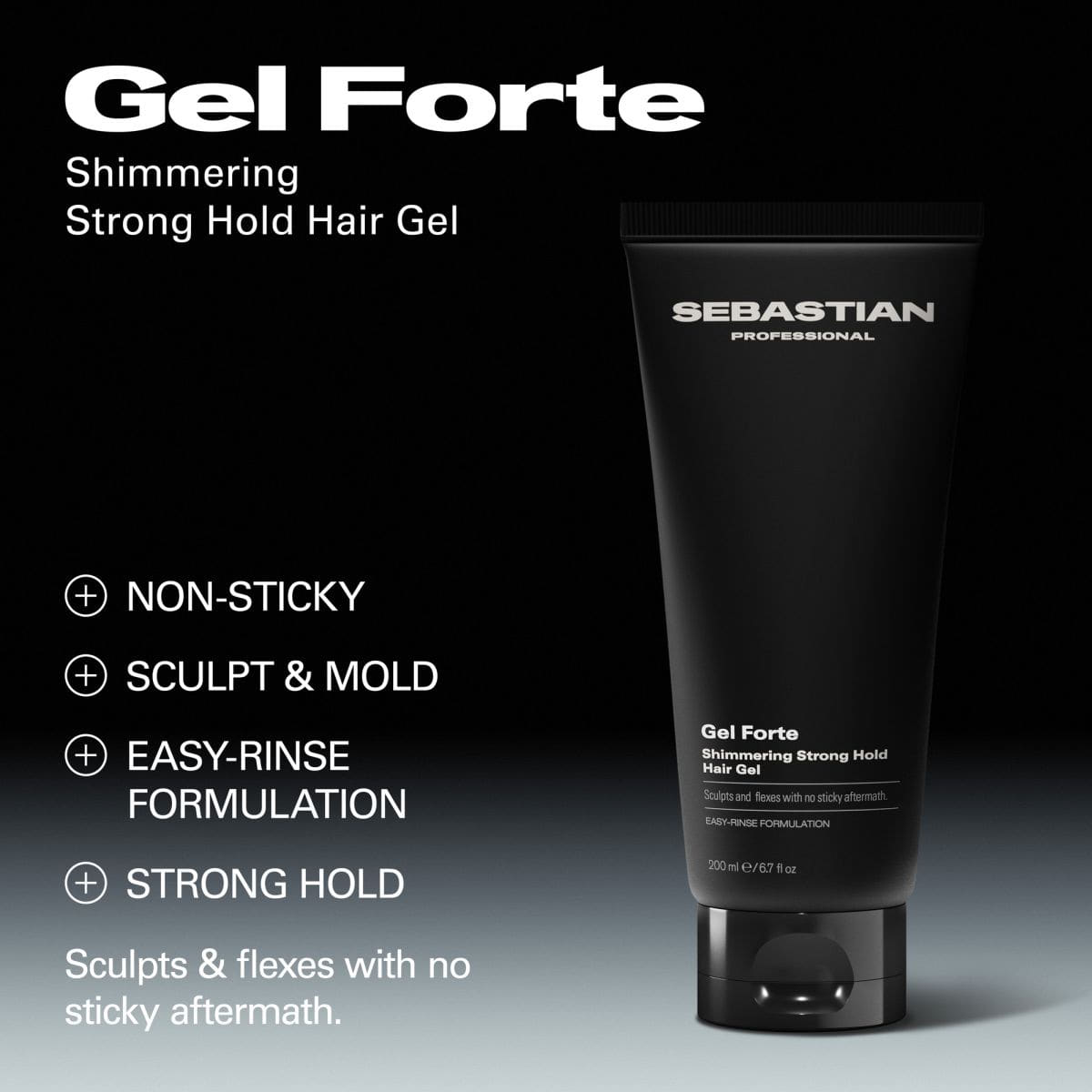 Shimmering Strong Hold Hair Gel