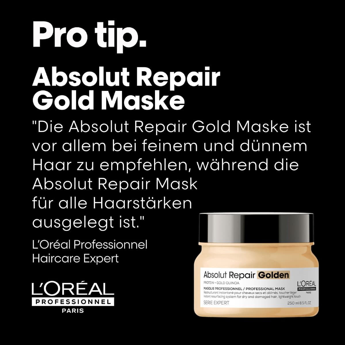 Absolut Repair Gold Mask