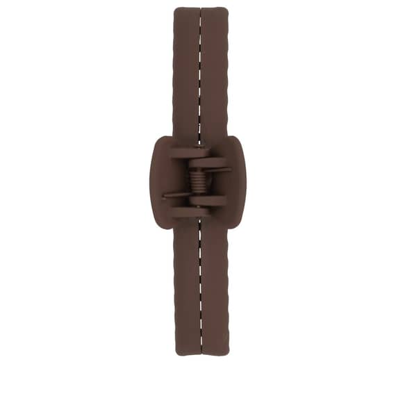 Mollette Per Capelli Yoga - Marrone Scuro, Taupe