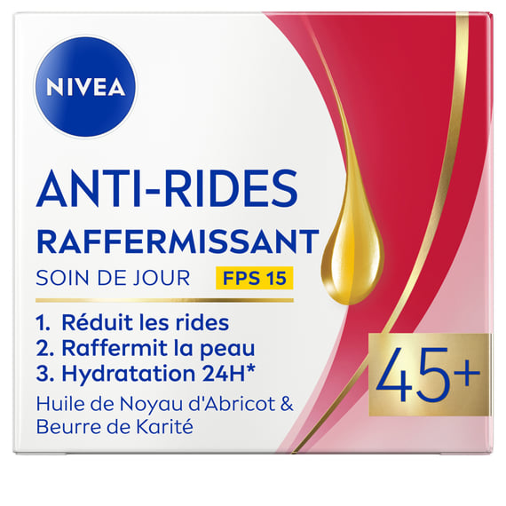 Soin de Jour Anti-Rides Raffermissant 45+ FPS 15