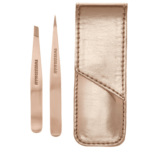Petite Tweezers Set Rose Gold