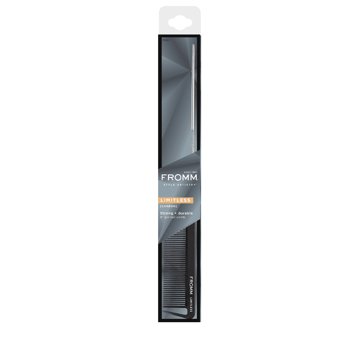Limitless 9" Karbon-Nadelschwanzkamm
