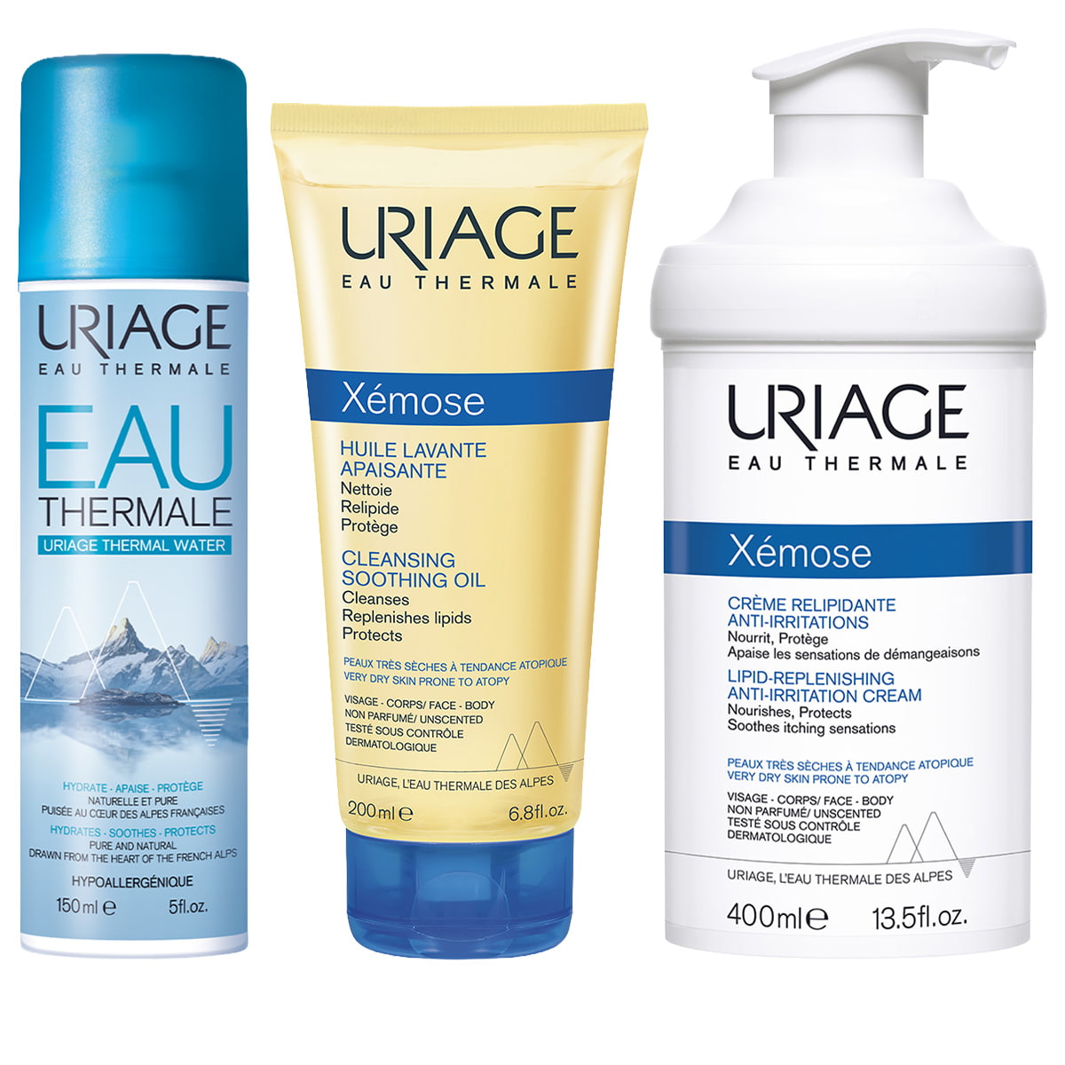 Trio di Trattamenti Idratanti