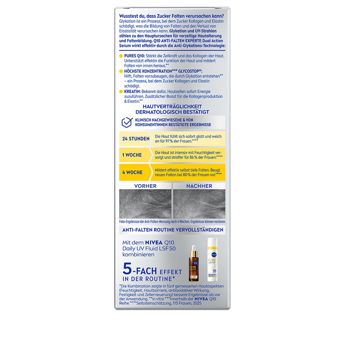 Anti-Falten Experte Dual Action Serum