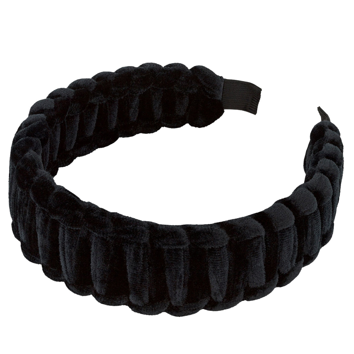 Velvet Hairband Wide Braided