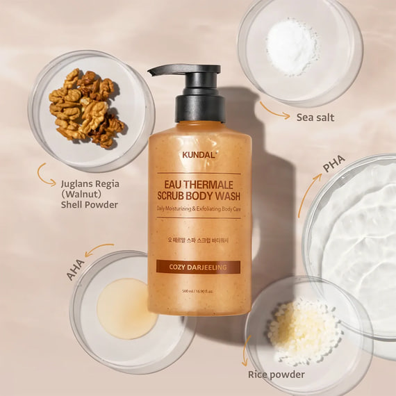Scrub Body Wash - Cozy Darjeeling