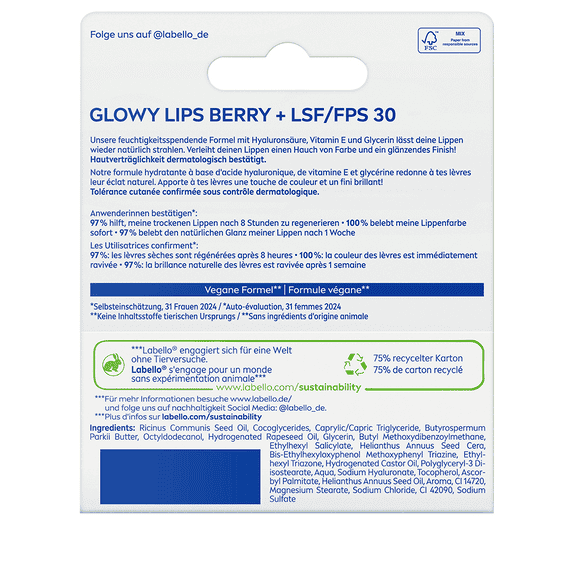 Glowy Lips Berry Tinted SPF30