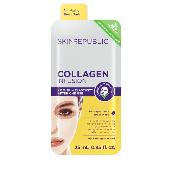 Kollagen Infusion Gesichtsmaske