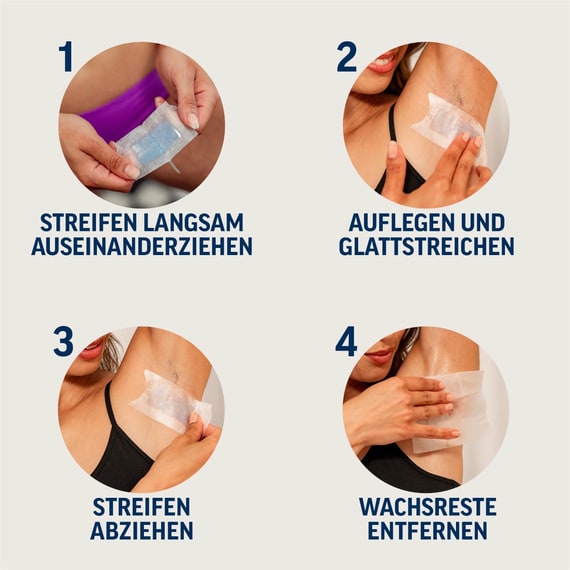 Kaltwachsstreifen Bikini & Achsel 16 Stk.