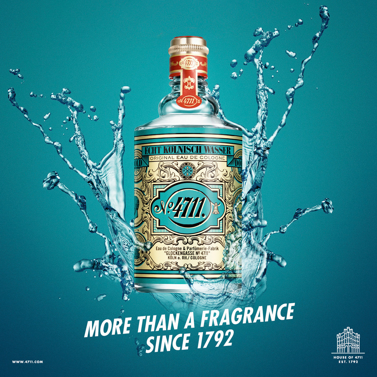 Original Eau de Cologne Molanus Bottle